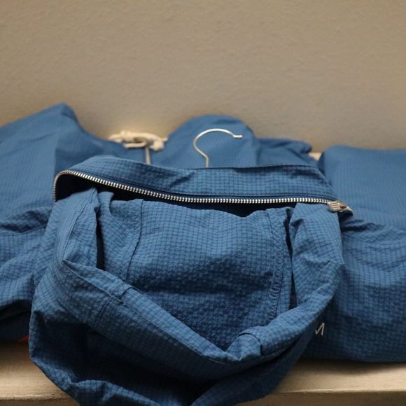 Nike DM5285 407 Men's Sz M Sportswear Woven Lined Hooded Jacket Blue - Picture 11 of 16